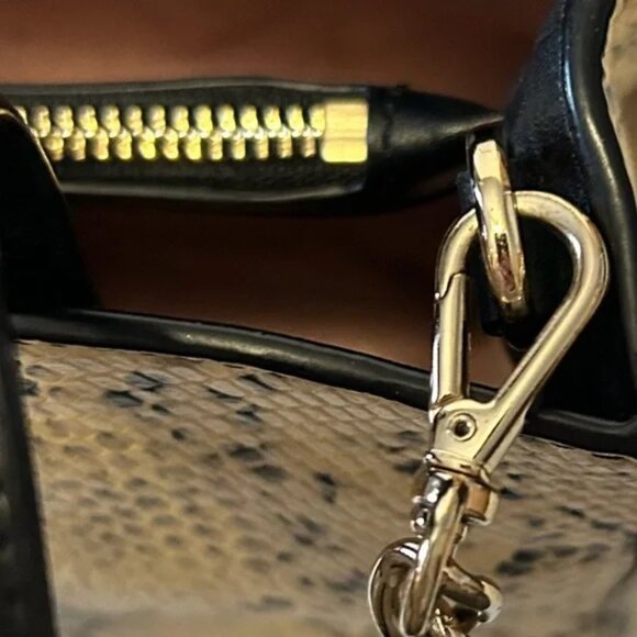 Kate Spade leather snakeskin croc embossed Crossbody bag shoulder bag - Picture 8 of 10